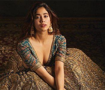 Star Kid Janhvi Kapoor's Deep Cleavage Glamour