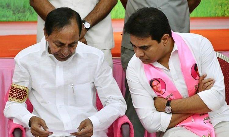 KCR's Car Tramples Opposition in Municipal Elections 