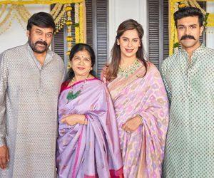 Megastar Chiranjeevi Family Sankranthi Celebrations
