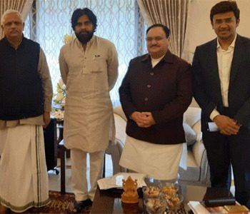 Pawan Kalyan Meets BJP Working President Jagat Prakash Nadda, What's Cooking?