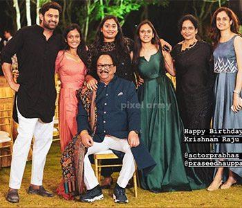 Prabhas-in-Family's-Party---Picture