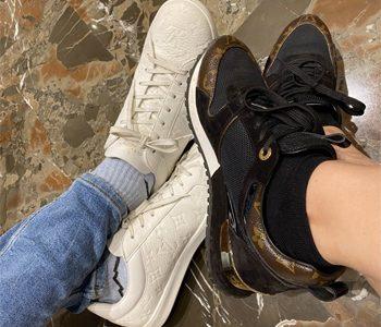 Guess the Female Shoes Alongside Vijay Deverakonda