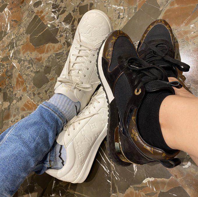 Guess the Female Shoes Alongside Vijay Deverakonda