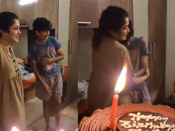 First Glimpse of Ramya Krishna's BirthDay Boy