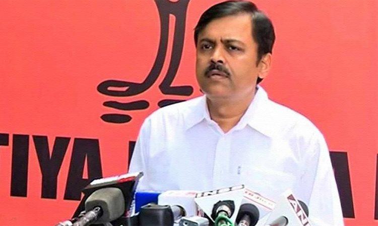 GVL Narasimha RaoSupports ysrcp on visakhapatnam issue