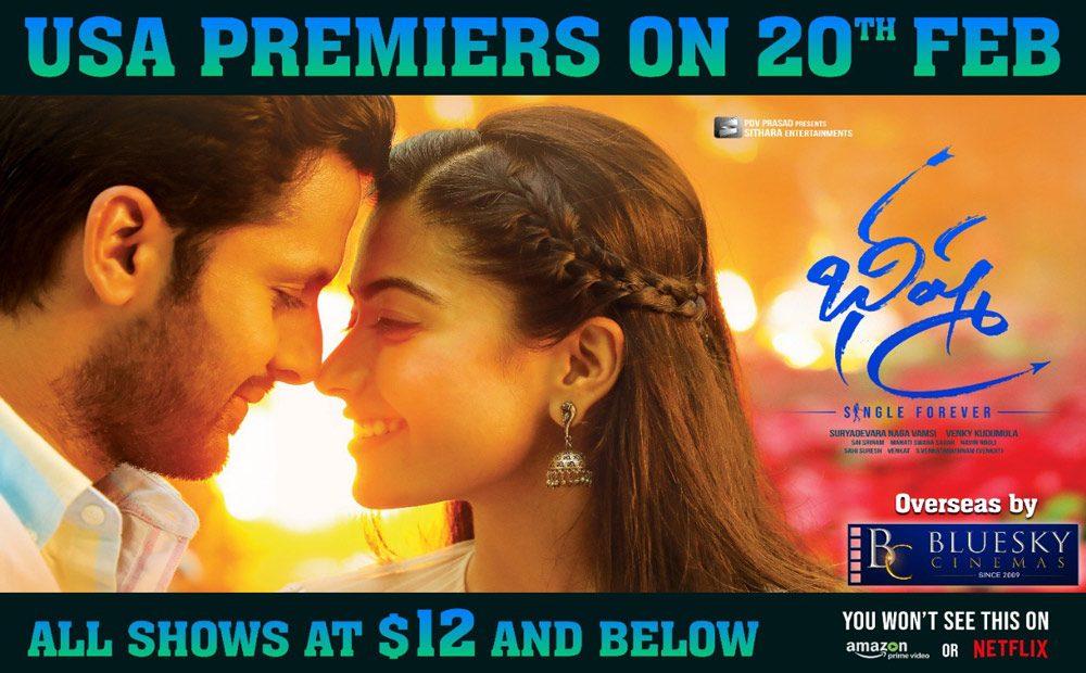 “Bheeshma USA Booking Opened”