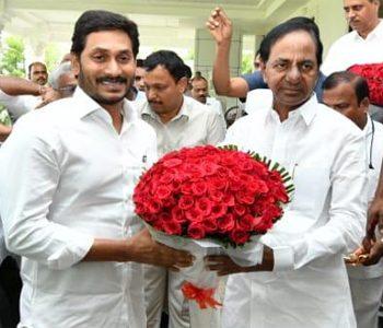 Jagan's Birthday Wishes to KCR