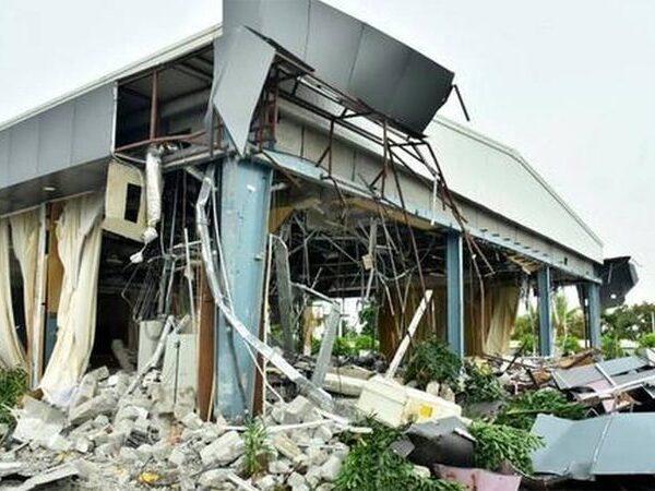 Praja Vedika debris for auction 