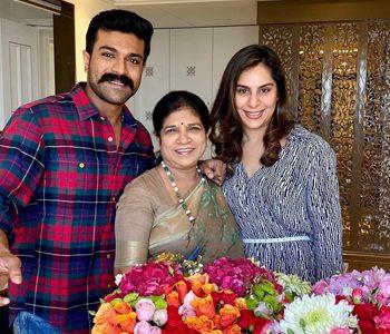 Ram Charan Celebrates His Mother Surekha Konidela Birthday -