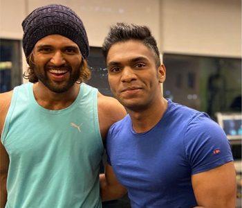 Vijay Deverakonda Body Building