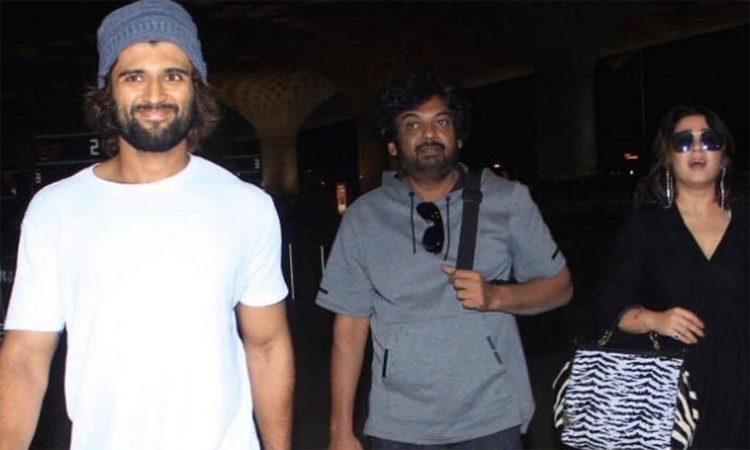 Guess the Female Shoes Alongside Vijay Deverakonda