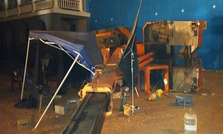 reasons behind indian2 movie shooting accident-