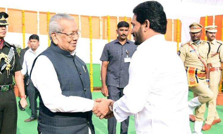 ys jagan - governor Biswabhusan Harichandan