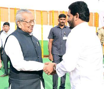 ys jagan - governor Biswabhusan Harichandan