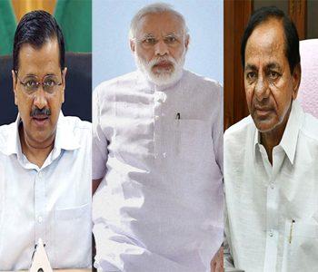 Arvind Kejriwal - Narendra Modi - KCR