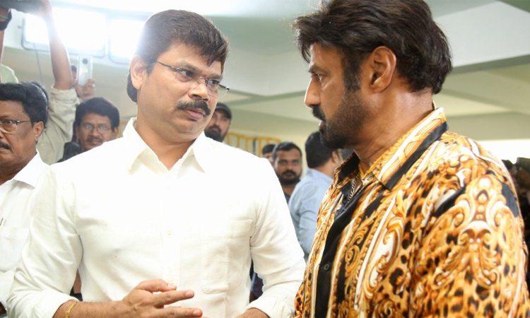 Balakrishna - Boyapati-Srinu movie shooting started in ramoji film city