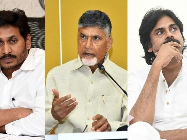 Jagan - chandrababu-naidu- Pawan-Kalyan