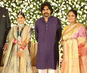 Jayasudha Kapoor Son Nihar Kapoor Wedding Reception Stills