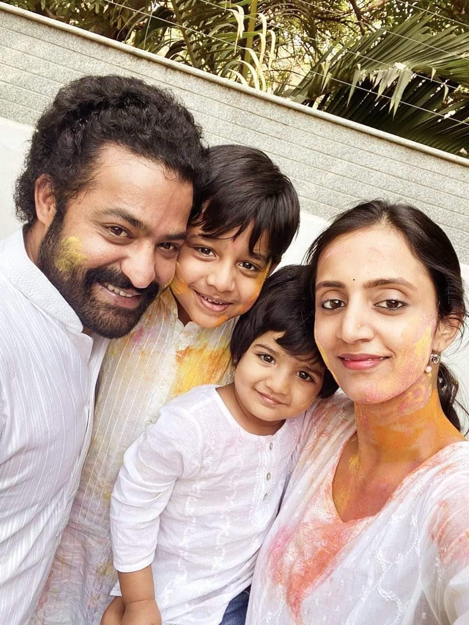 Pic Talk: A Surprise Holi Treat For Young Tiger Jr NTR Fans