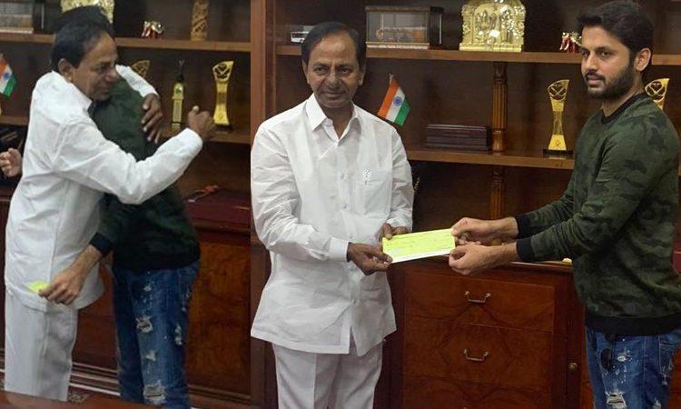 KCR Nithiin Social Distancing - Coronavirus-