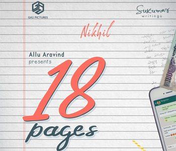 Nikhil Siddharth's Next Involving Big Names, Gets A Simple, But Intriguing Title 18 Pages