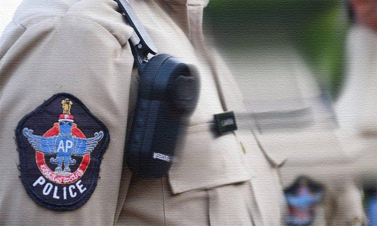 Ramgiri Police constablecomplaints on paritala sriram