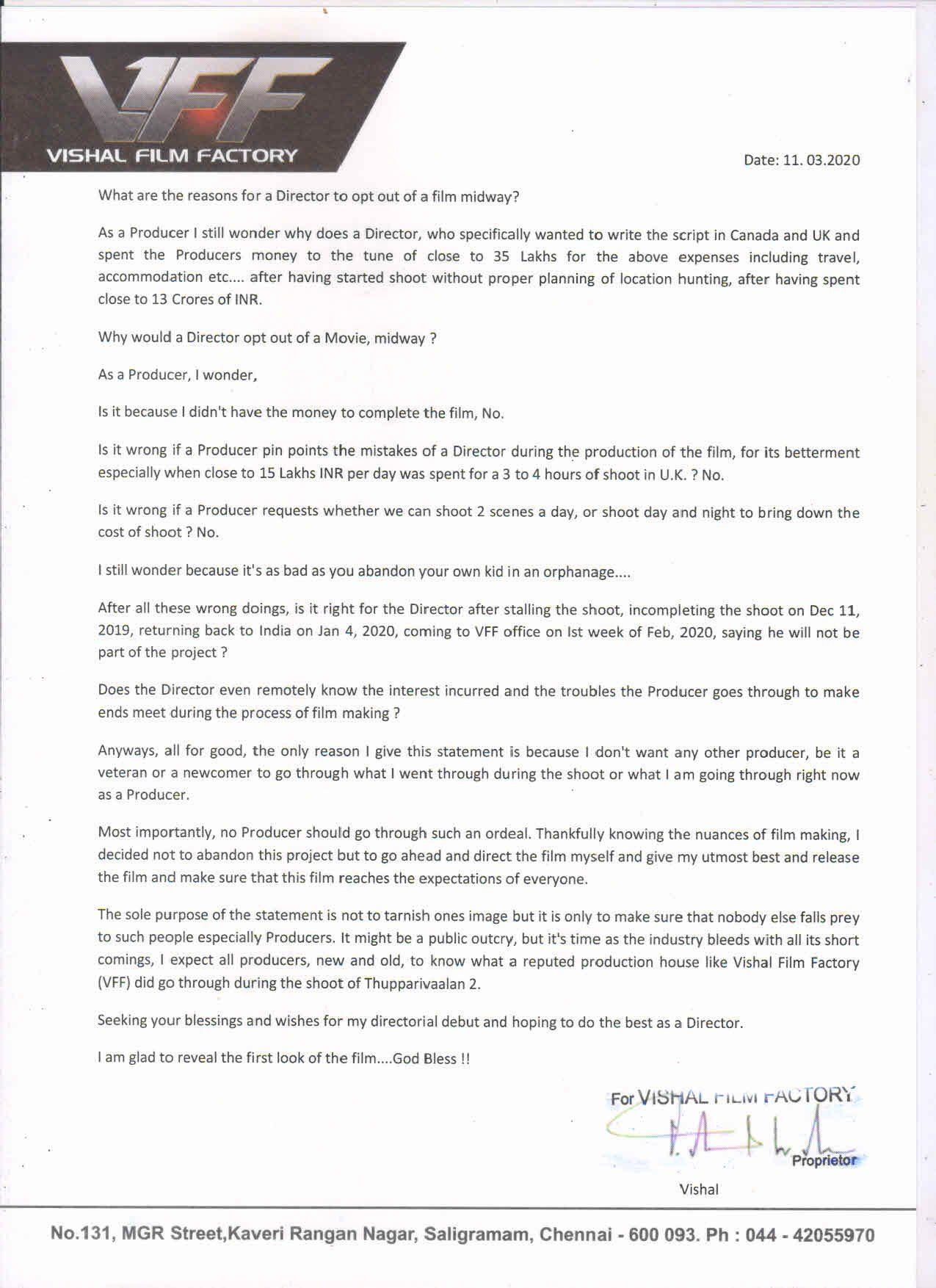 Vishal---Producer-Cum--Actor-Cum-Director's-Letter-on-Controversy
