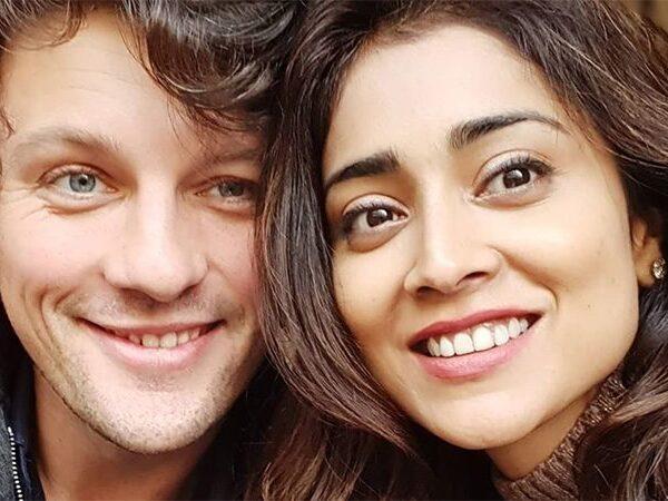 Actress-Shriya-Saran's-Husband-with-COVID-19-Symptoms-Sent-Back-Home