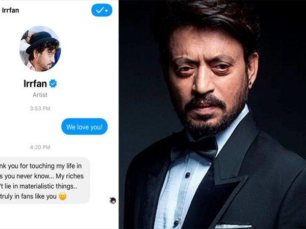 It's Heart-Breaking: Irrfan Khan is Still Replying