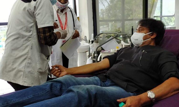 Chiranjeevi Blood Donation