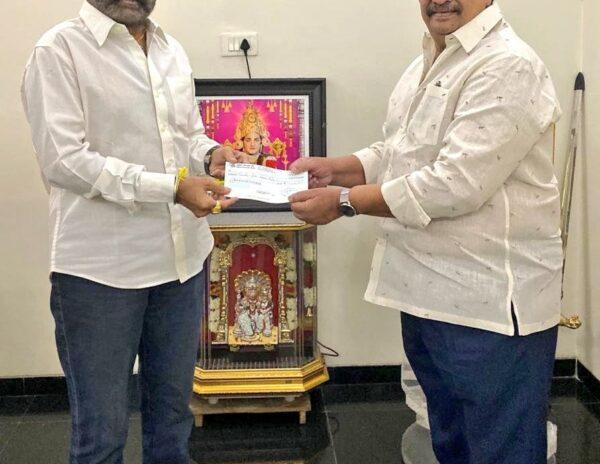 Hindupur MLA Nandamuri Balakrishna donates Rs 1 Crore 25 Lakhs to -Coronavirus relief fund