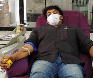 Megastar Chiranjeevi Blood Donation