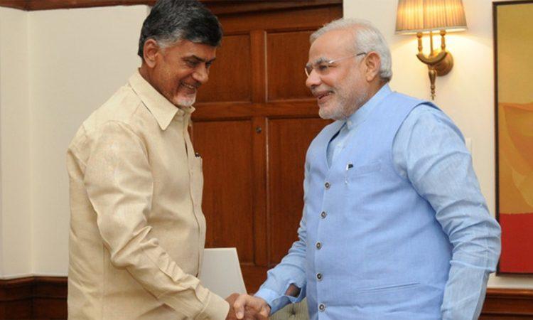 Narendra Modi and Chandrababu Naidu Finally Breaks the Ice