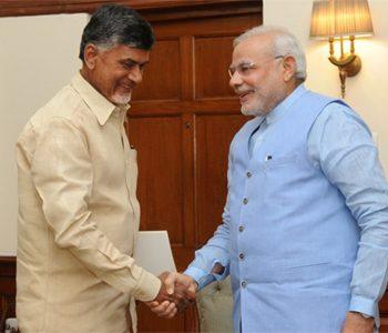 Narendra Modi and Chandrababu Naidu Finally Breaks the Ice
