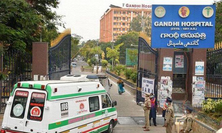 Surprise Dharna in Telangana's Gandhi Hospital