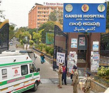 Surprise Dharna in Telangana's Gandhi Hospital