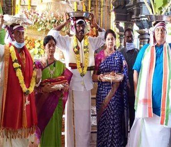 Telangana Ministers attended Badrachalam Sriramanavami celebrations