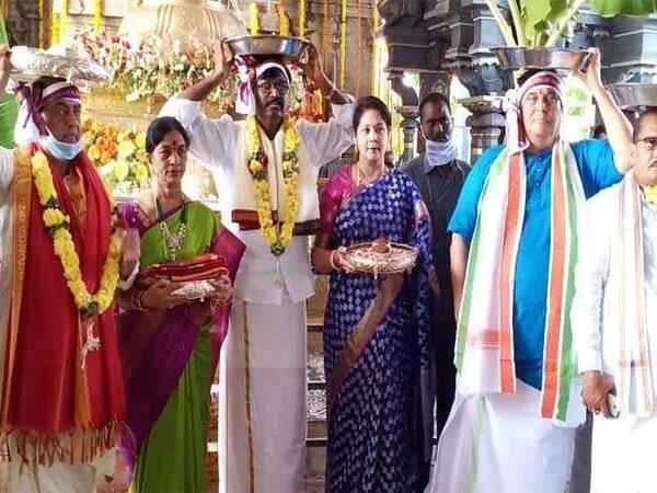 Telangana Ministers attended Badrachalam Sriramanavami celebrations