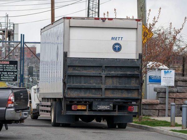 Trucks Stacked With Dead Bodies of Corona Patients