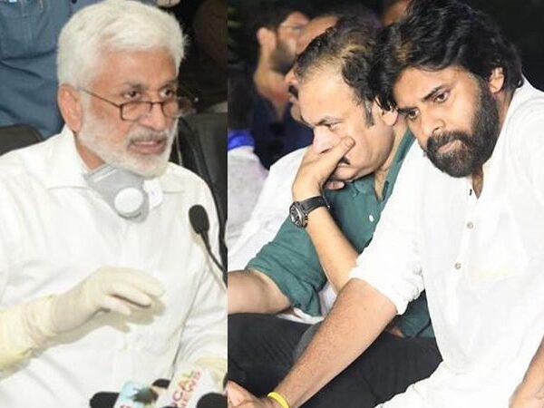 Vijaya Sai Reddy Fires on Pawan Kalyan - Naga Babu