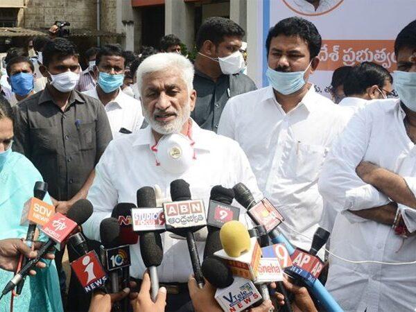 Vijaya Sai Reddy tweets narendra modi govt  appreciates jagan on coronavirus crisis management
