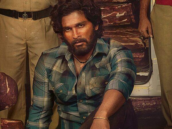lorry chase scene in allu arjun pushpa movie