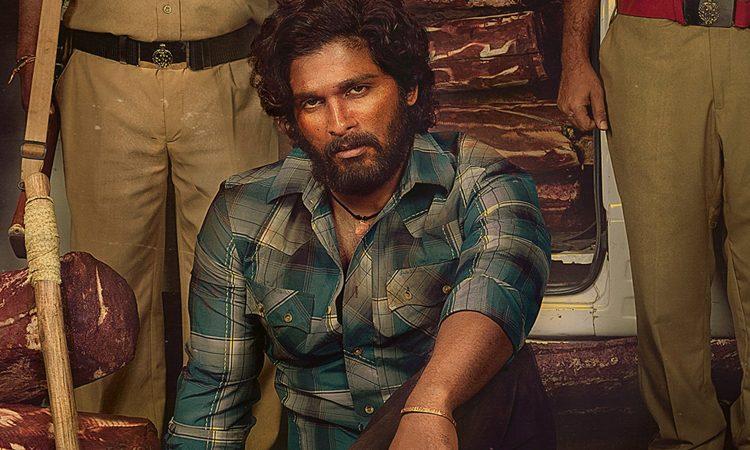 lorry chase scene in allu arjun pushpa movie