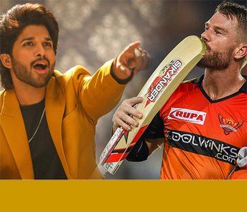 Allu Arjun David Warner