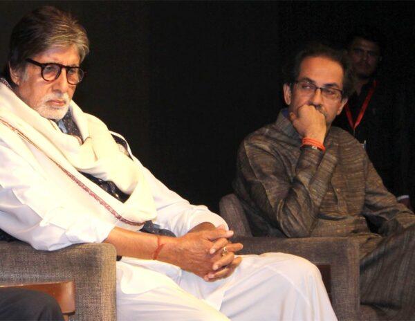 Amitabh Bachchan - Uddhav Thackeray- Bollywood