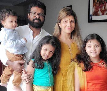 Chiranjeevi's Heroine Rambha Back to Husband & Kids
