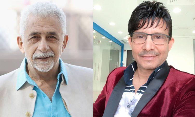 Habitual Offender Kamal R Khan Hints One At More Death, Legendary Naseeruddin Shah Says He Is Fine