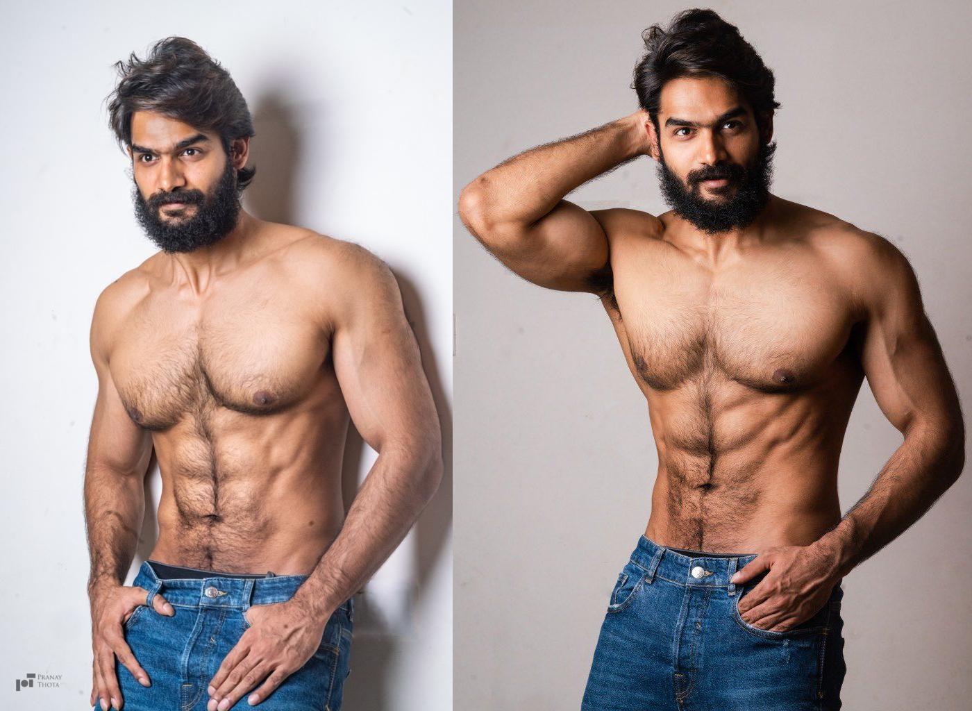 Karthikeya Six Pack , RX100 Karthikeya Six Pack Abs , Karthikeya Gym