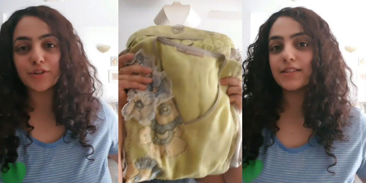 Heroine Auctioning Her Custom Made Dress for Funds