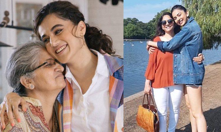 Taapsee Pannu's Mother Quite the Contrast of Rakul Preet Singh's Mother